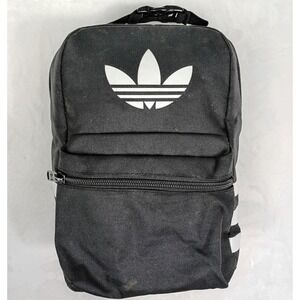 Adidas Originals‎ Trefoil Insulated Lunch Bag Black White 3-Stripe Buckle Handle
